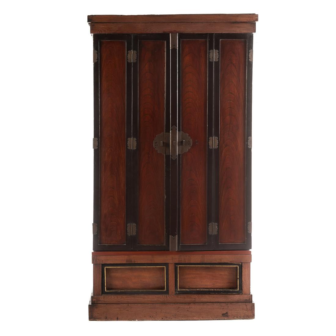 Large Chinese Wood/Lacquer Portable Shrine (1 of 8)