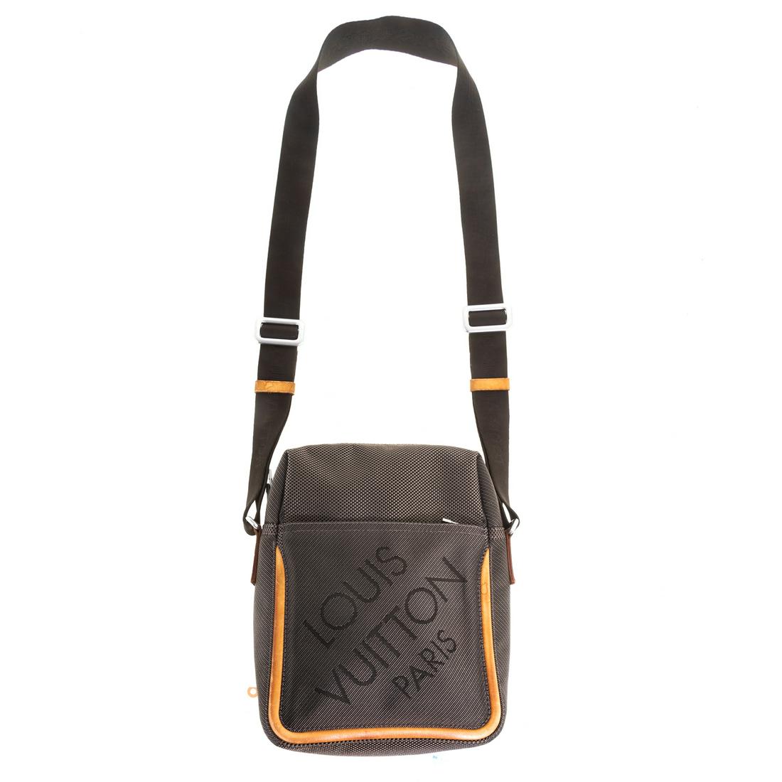 A Louis Vuitton Damier Geant Citadin Messenger GM (1 of 8)