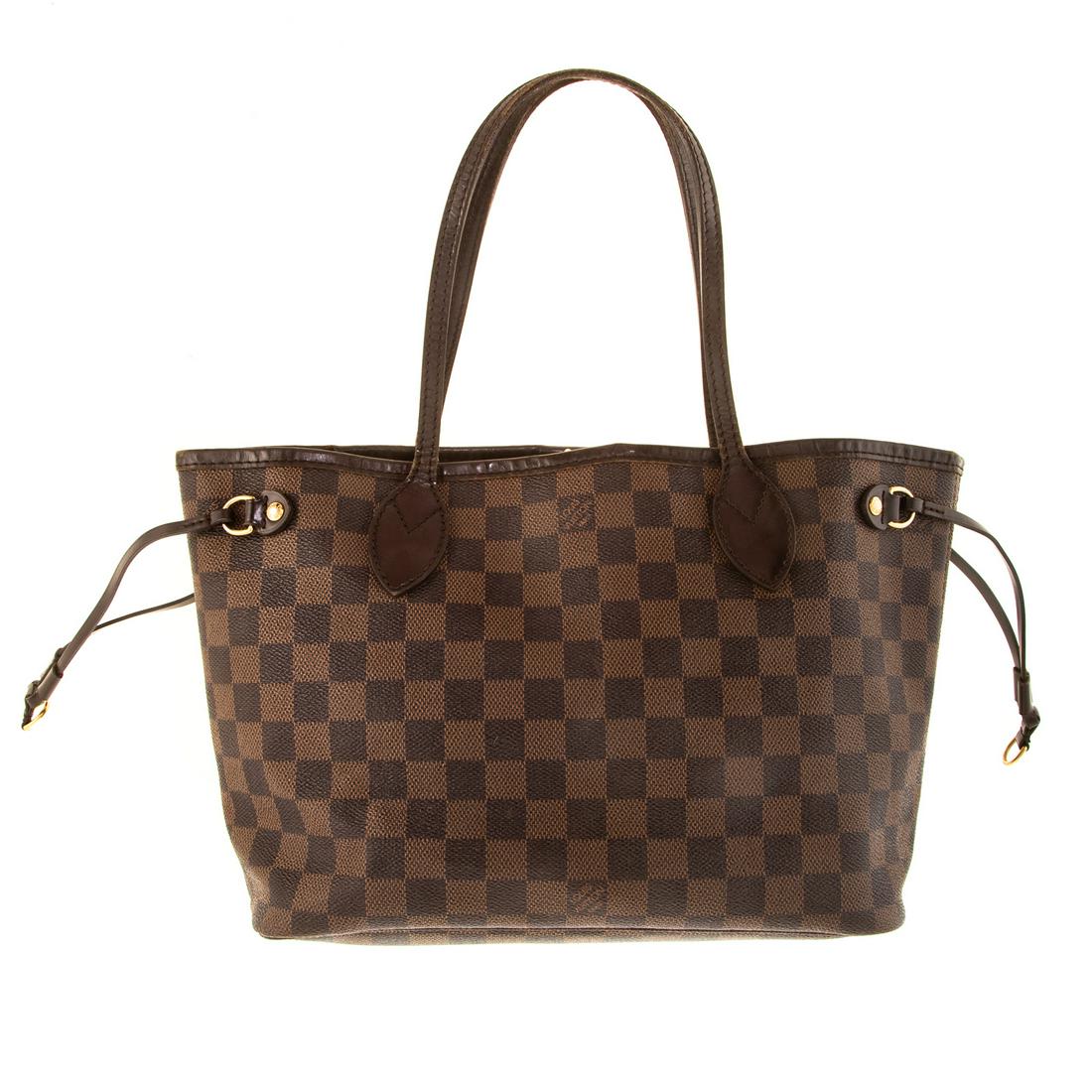 A Louis Vuitton Damier Ebene Neverfull GM (1 of 9)