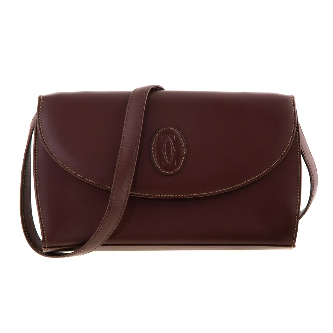 A Vintage Cartier Must De Crossbody Bag