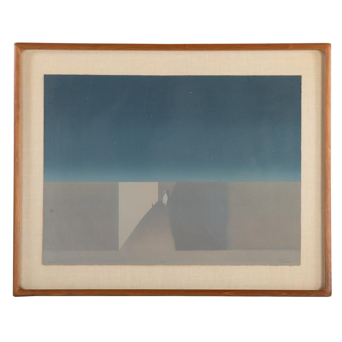 Axton. "Thao's Moon," mixed media (1 of 4)