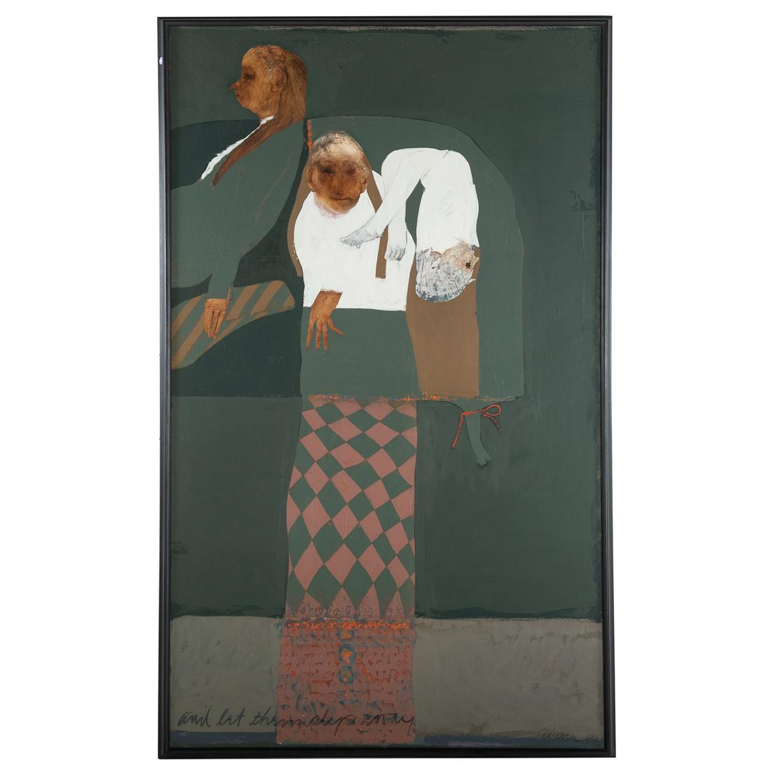 Robert Marx. "And Let Them Slip Away," mixed media (1 of 5)