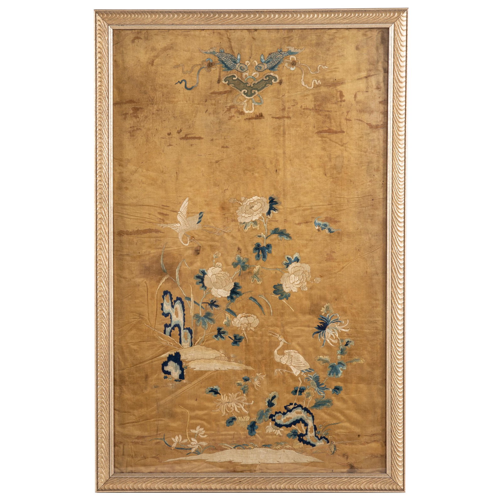 Chinese Embroidered Silk Panel (1 of 4)