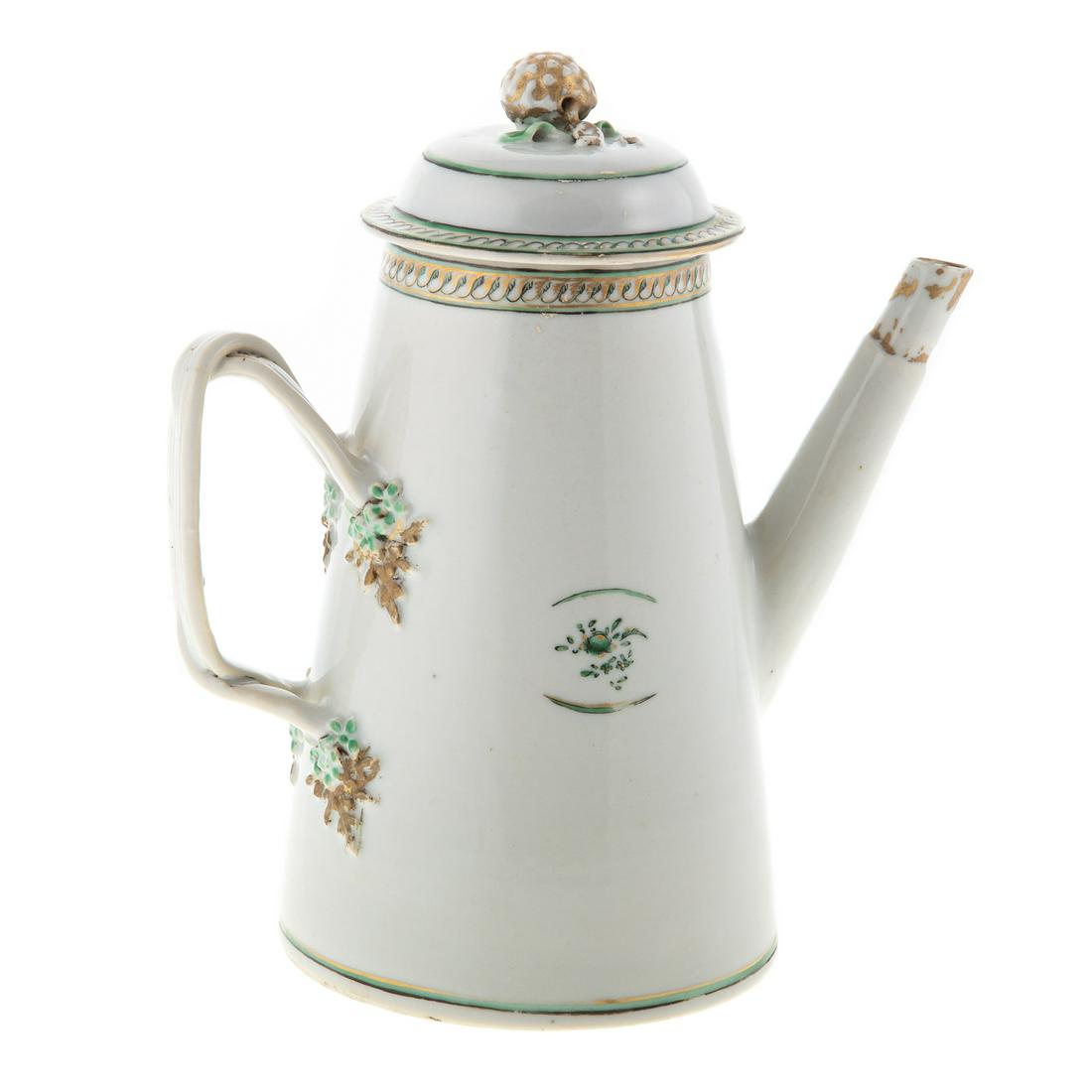 Chinese Export Lighthouse Coffeepot (1 of 8)