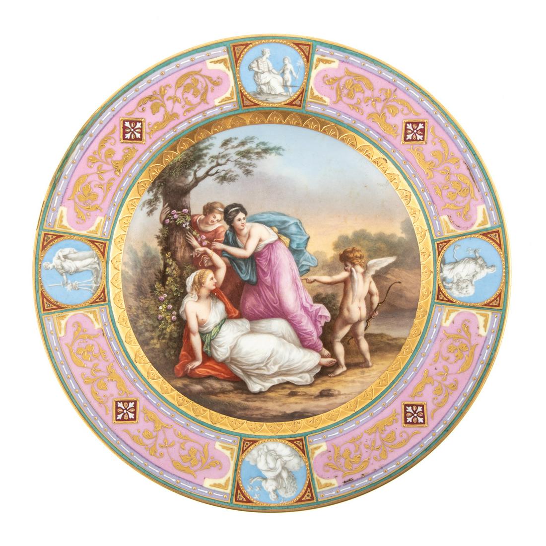 Vienna Porcelain Cabinet Plate (1 of 9)