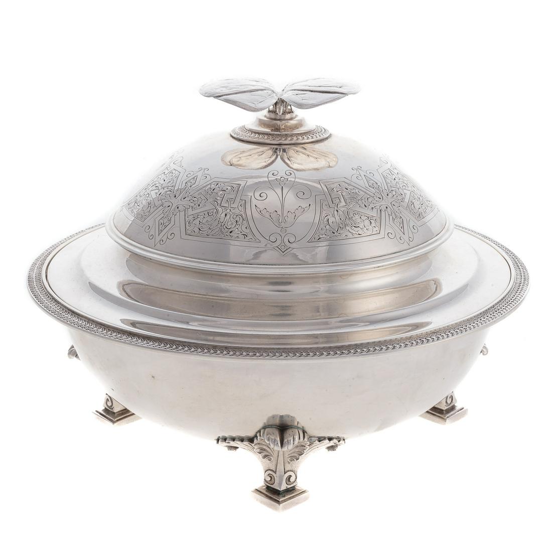 Early Tiffany & Co. Sterling Covered Dish (1 of 7)