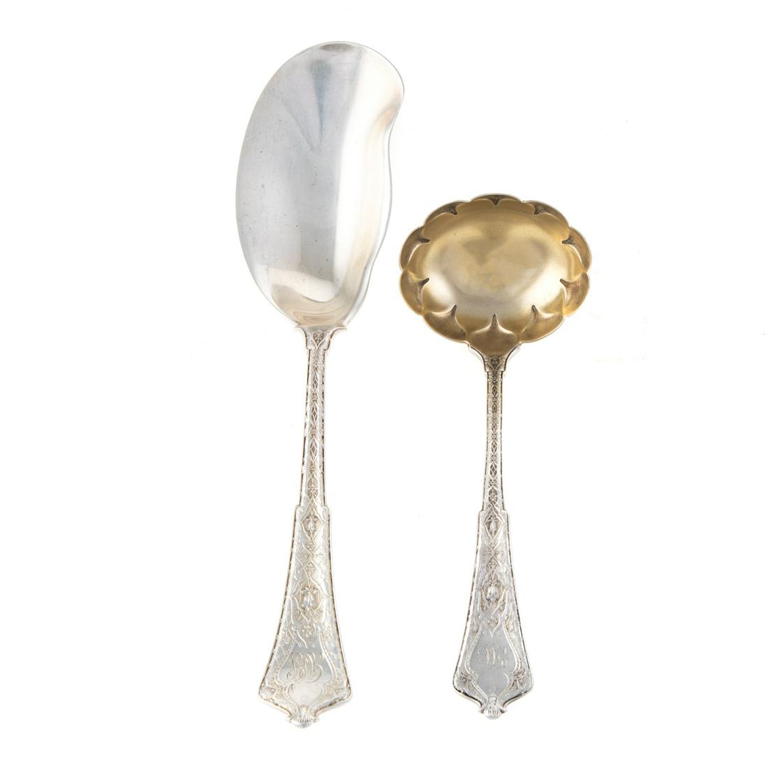 Two Tiffany & Co. Sterling "Persian" Serving Pcs. (1 of 4)