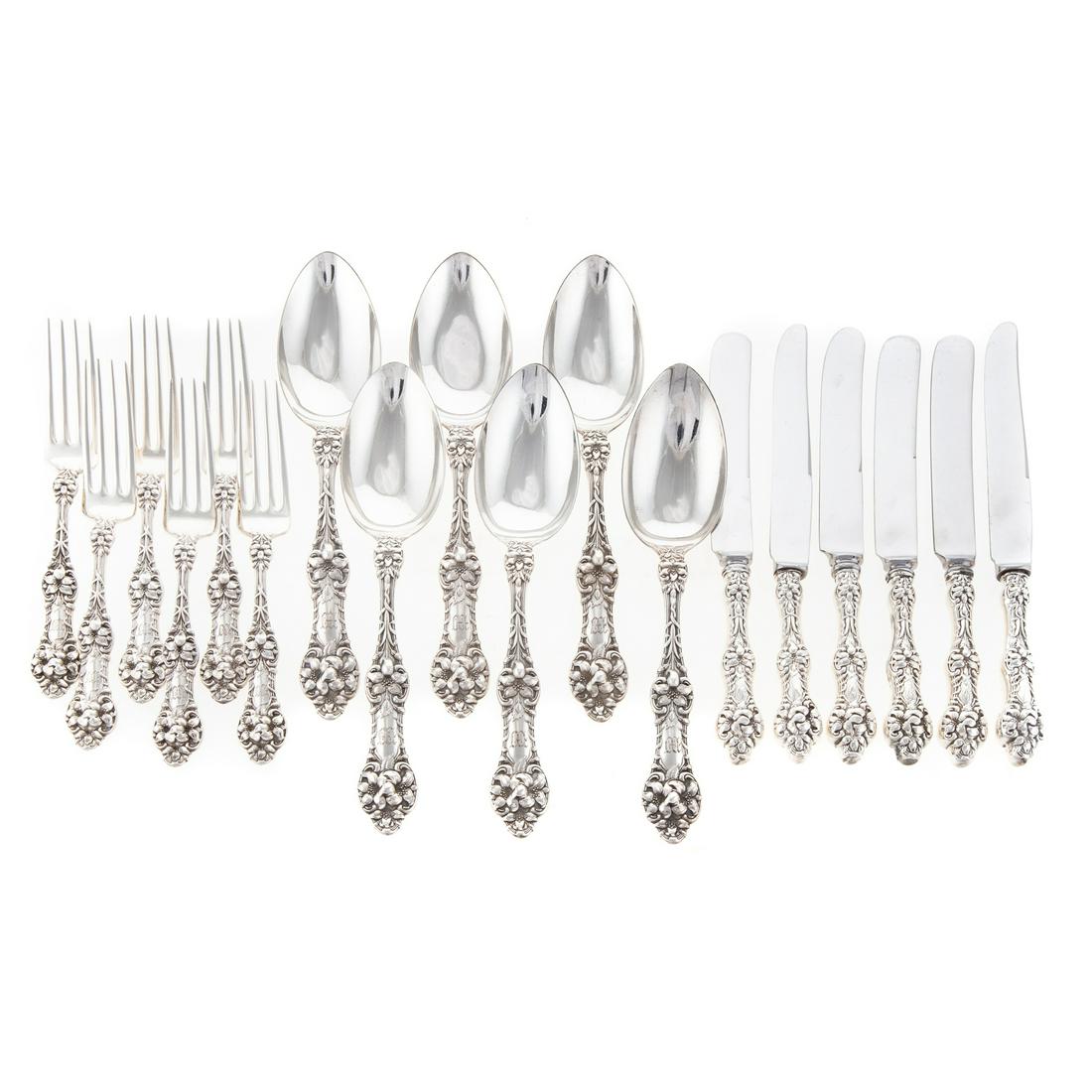 Alvin Sterling "Orange Blossom" Flatware (1 of 4)