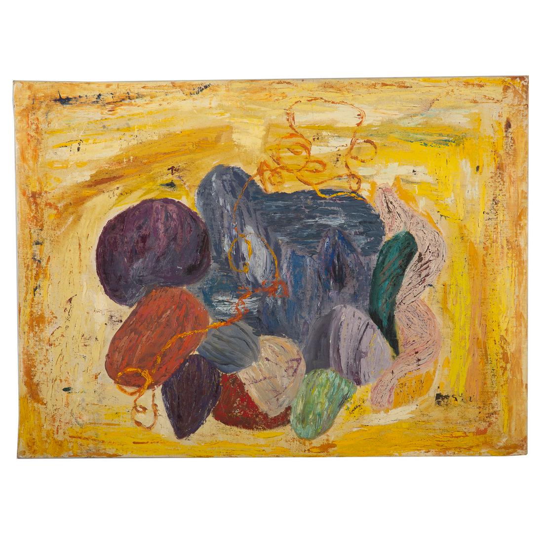 EJ Montgomery. "Still Life," oil on canvas board (1 of 3)