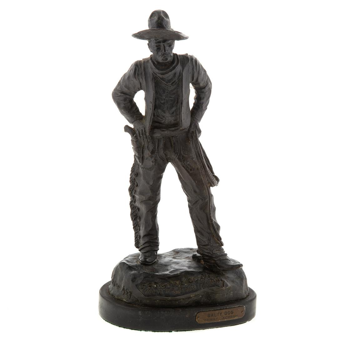 Harry Jackson. "Old Salty Dog," bronze (1 of 5)