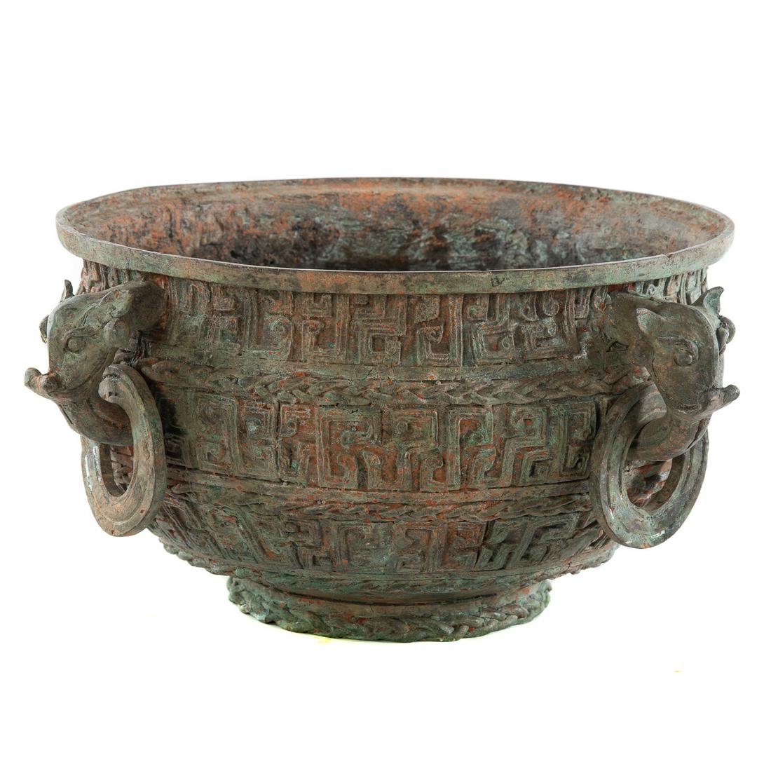 Chinese Archaic Manner Bronze Vessel (1 of 5)