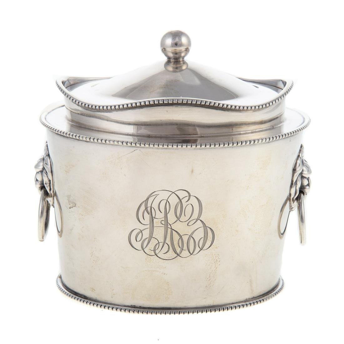 Howard & Co. Sterling Tea Caddy (1 of 4)