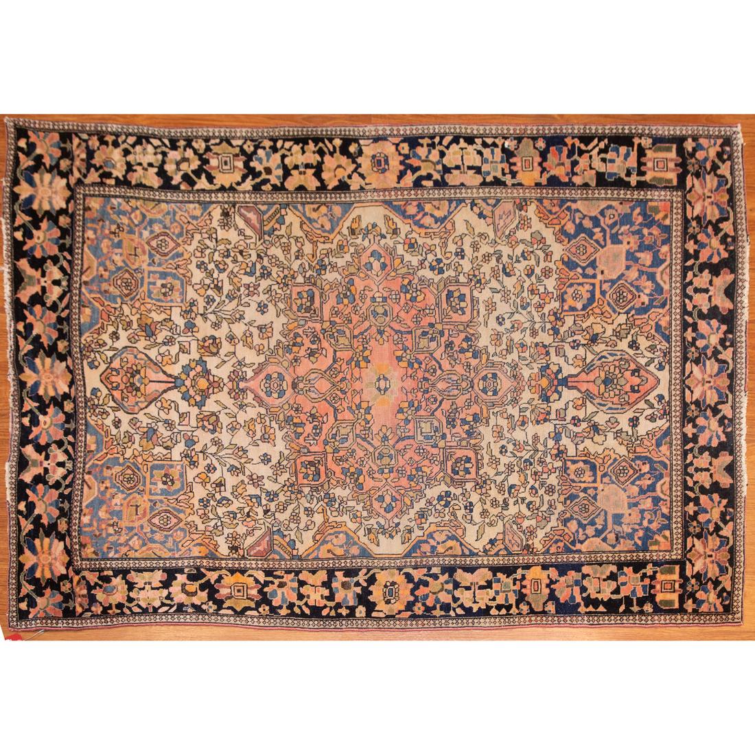Antique Feraghan Sarouk Rug, Persia, 3.3 x 4.10 (1 of 5)