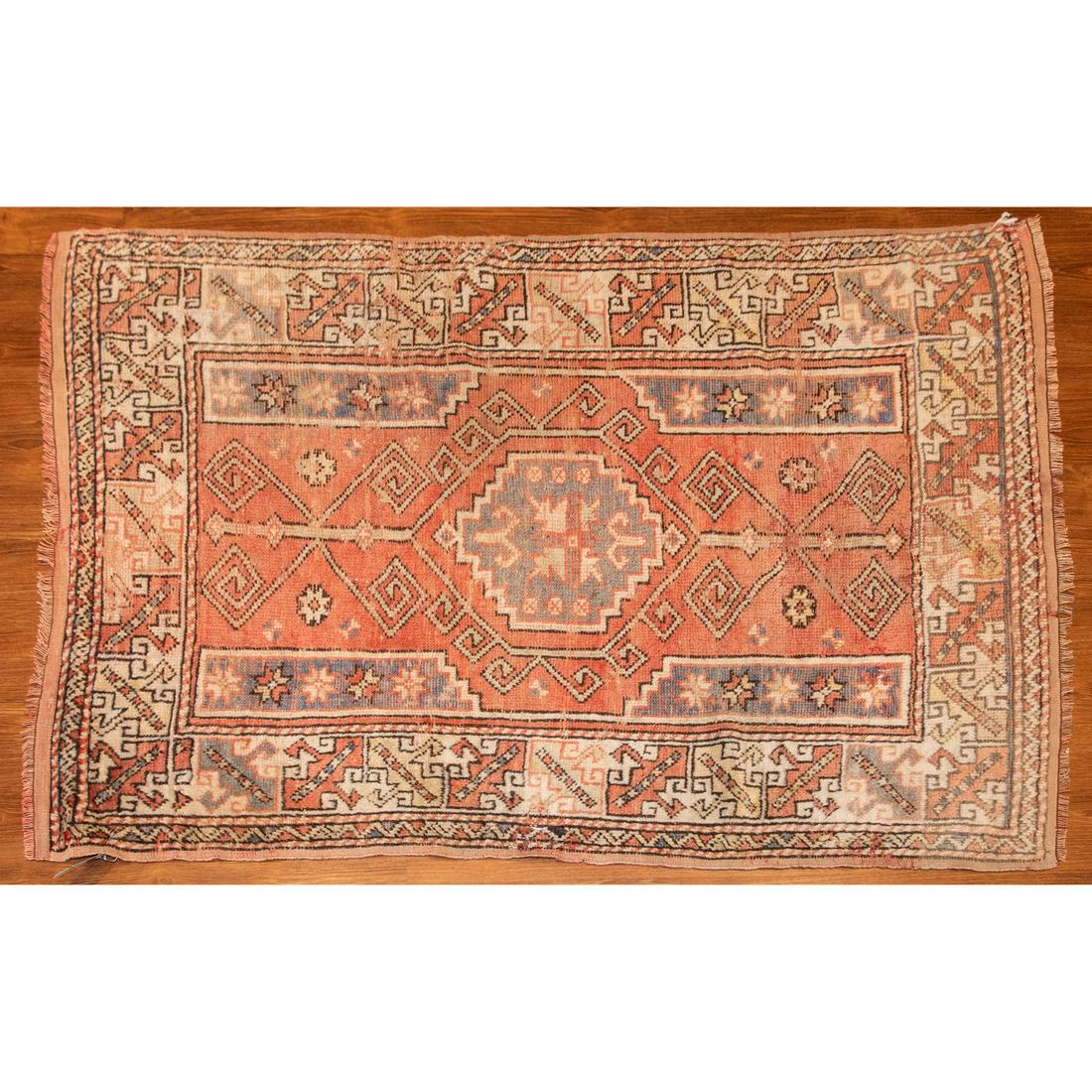 Semi-Antique Turkish Rug, 3.7 x 5.4 (1 of 6)