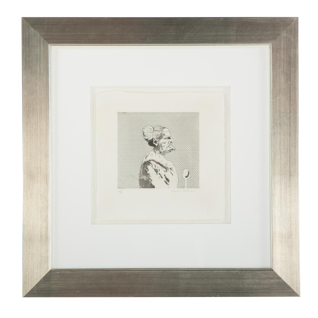 David Hockney. "The Cook," etching (1 of 6)