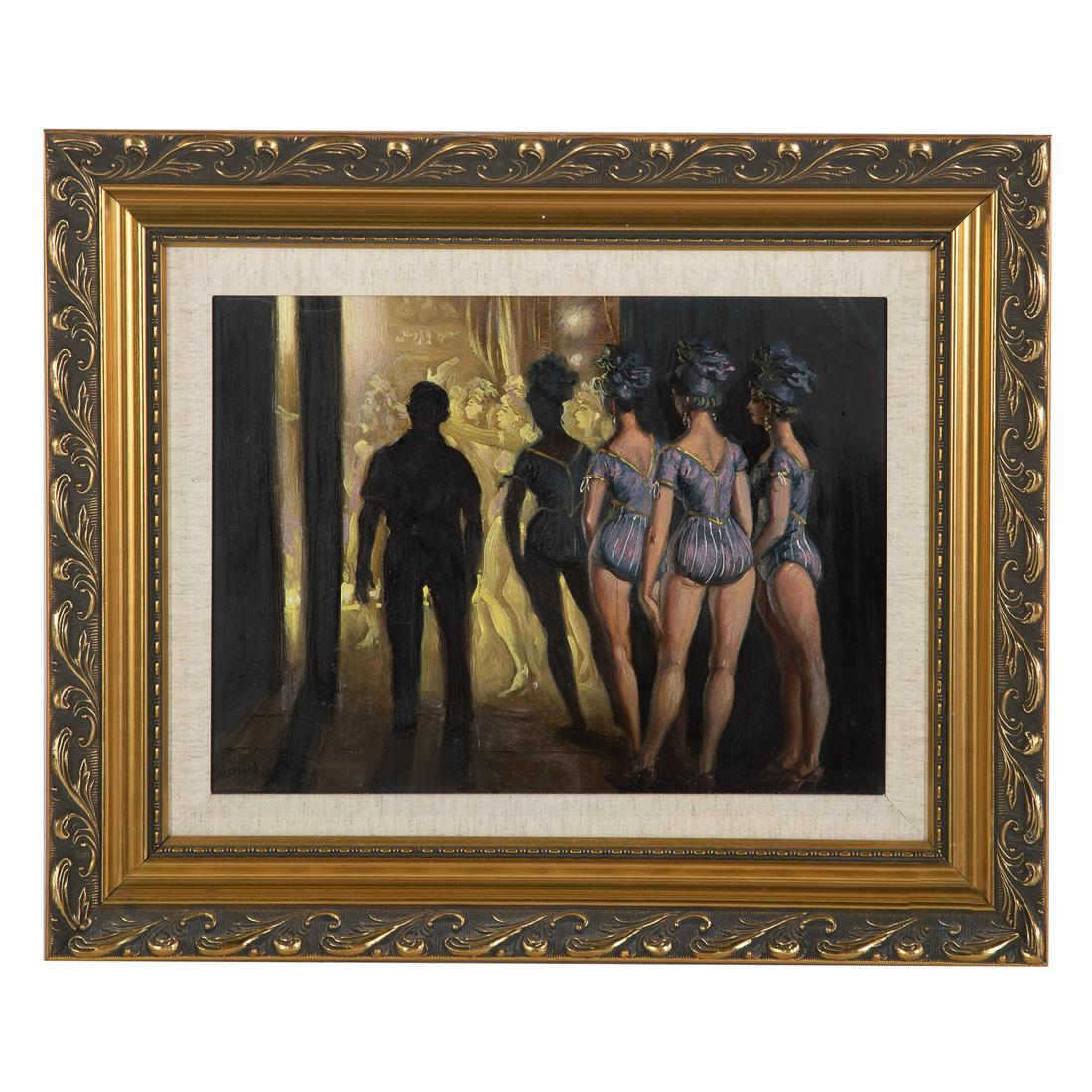 Joseph Sheppard. "Back Stage at the Gayety…" (1 of 4)