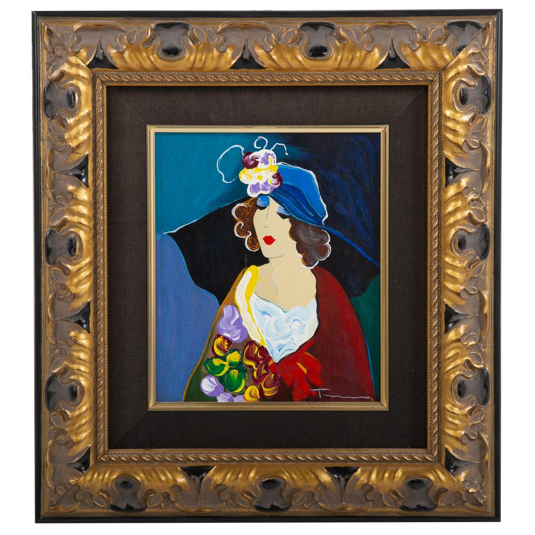 Itzchak Tarkay. "Debbie," serigraph (1 of 5)