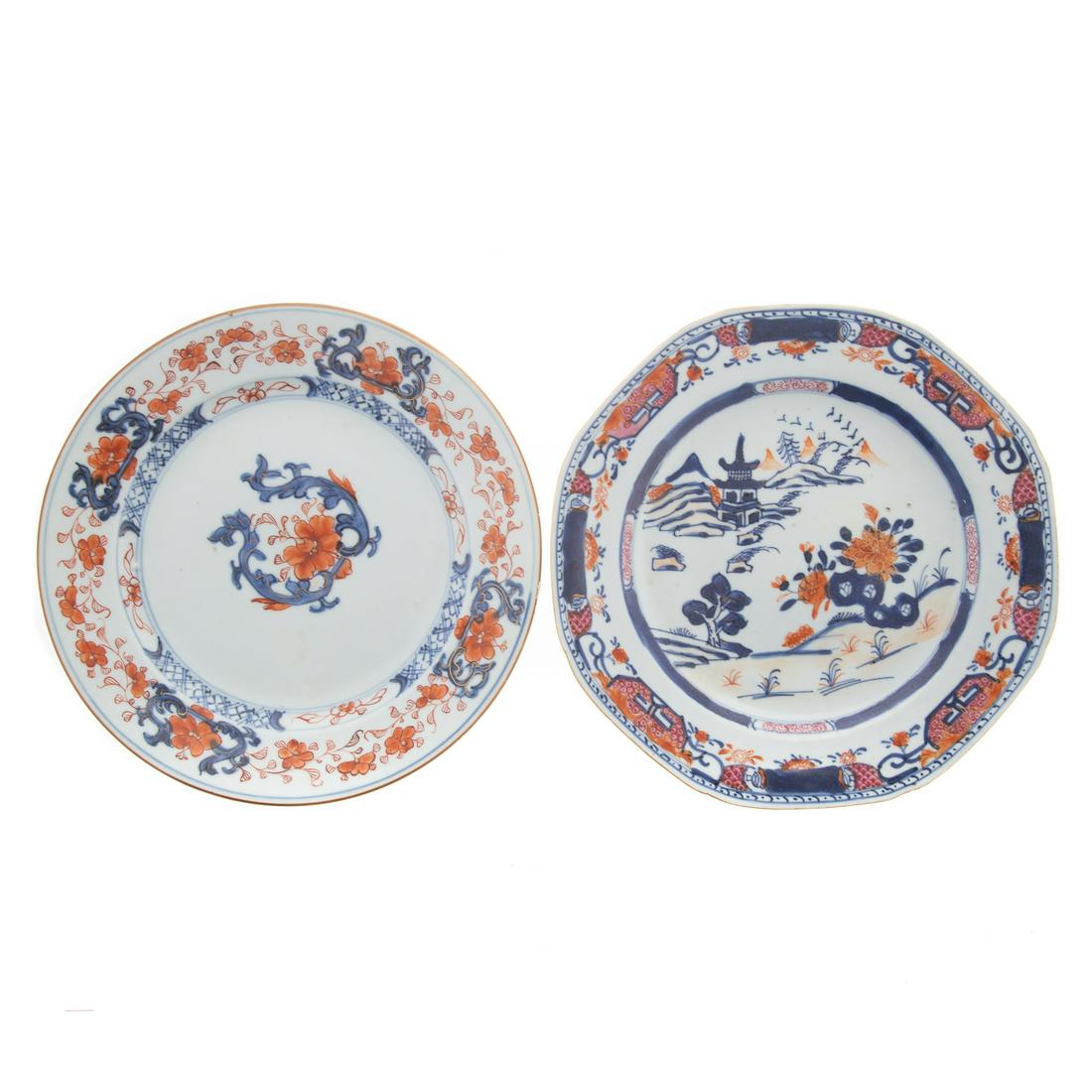 Two Chinese Imari Plates (1 of 6)