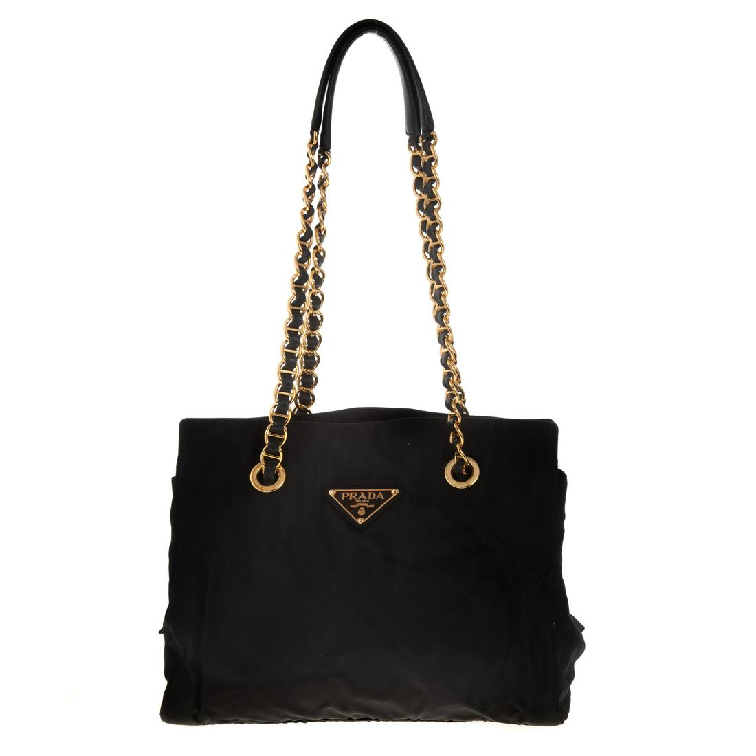 Prada vintage shop bag nylon