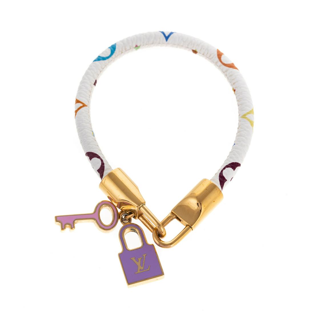 A Louis Vuitton Takashi Murakami Luck It Bracelet (1 of 3)