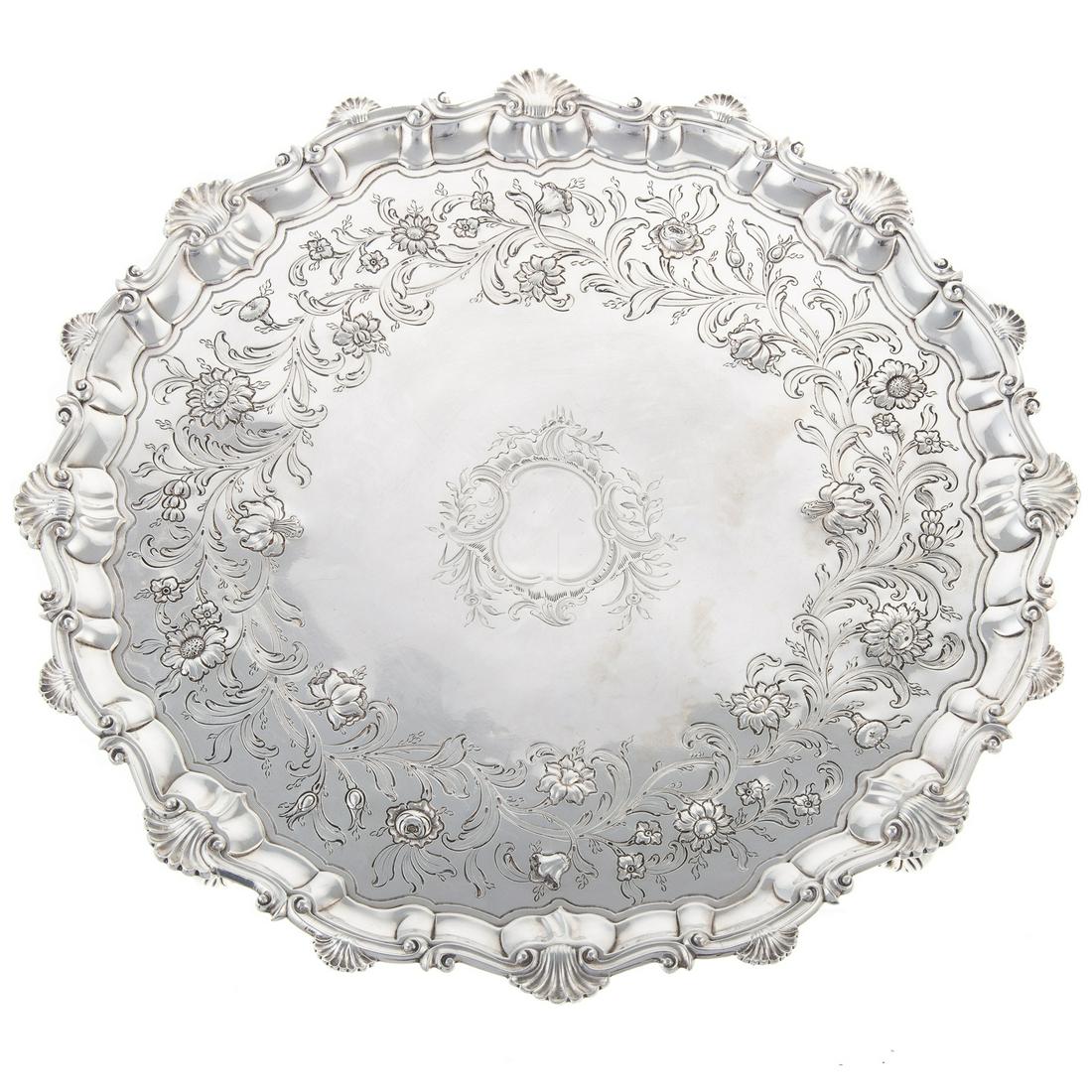 George III Silver Salver (1 of 4)