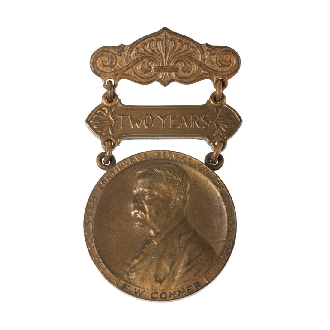 Panama Canal Service Medal 1908-1910 (1 of 4)