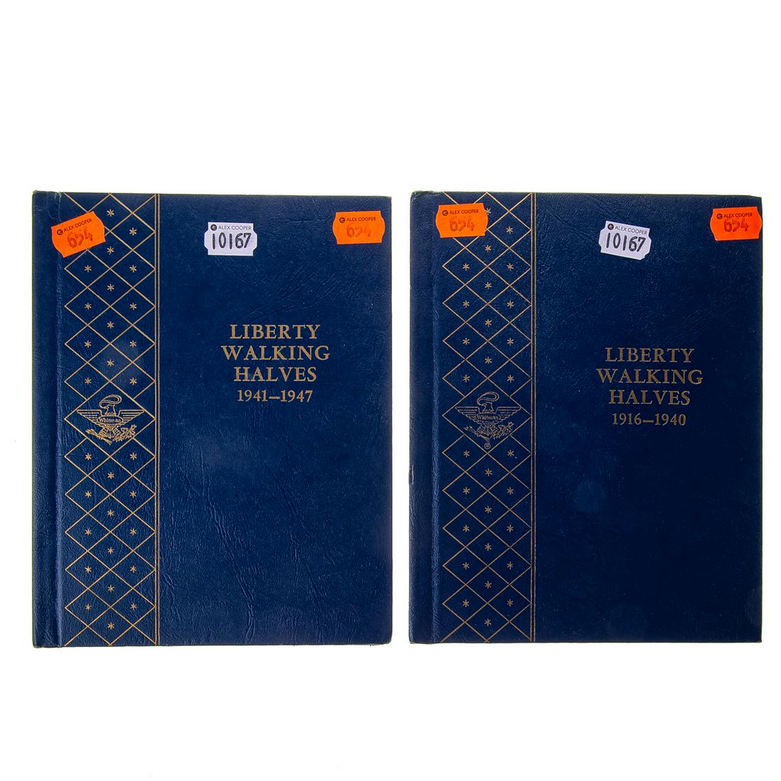 Liberty Walking Halves Sets 16-40 & 41-47 (1 of 8)