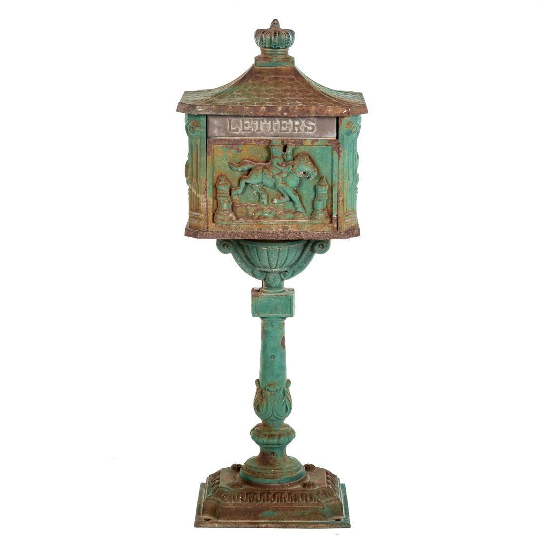 English Cast Iron Postal Box (1 of 7)