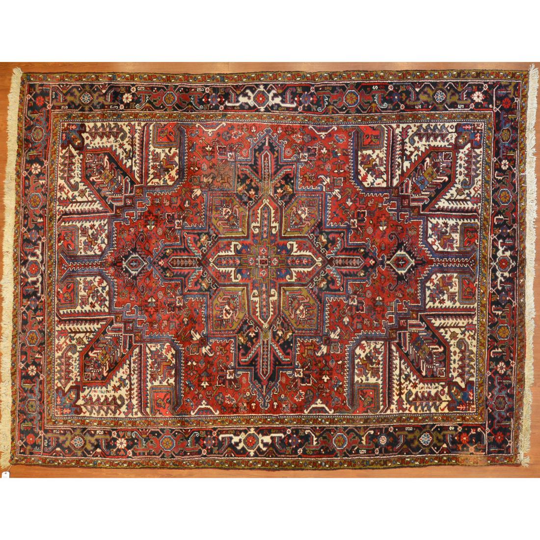 Heriz Carpet, Persia, 8.9 x 14.4 (1 of 5)