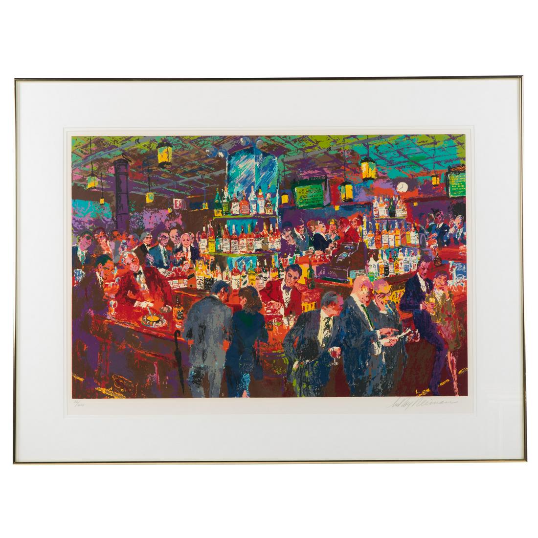 LeRoy Neiman. "Harry's Wall Street Bar" (1 of 6)