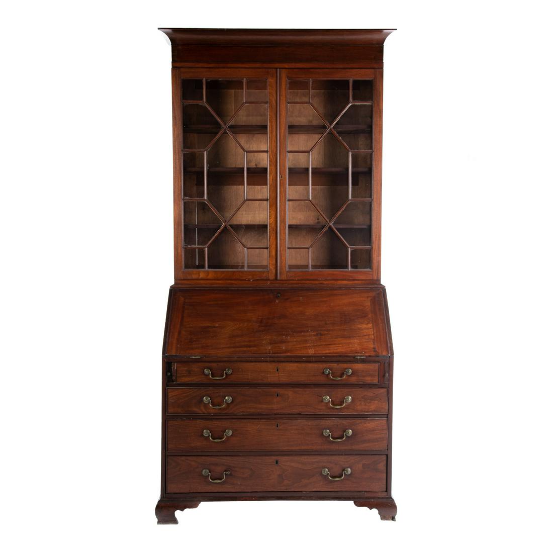 Federal Mahogany Secretary Bookcase (1 of 6)