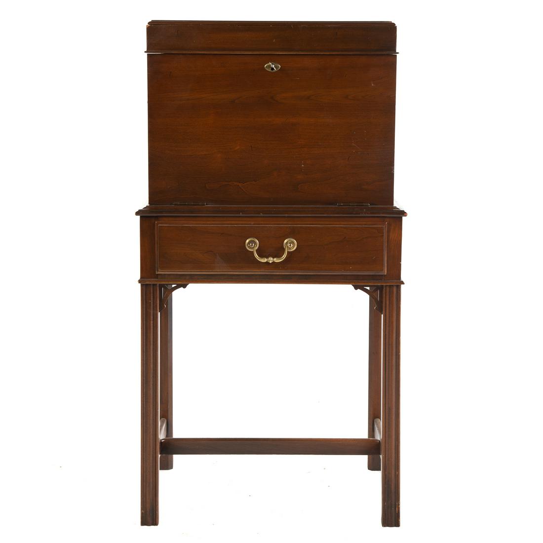 Federal Style Cherry Silver Chest (1 of 6)