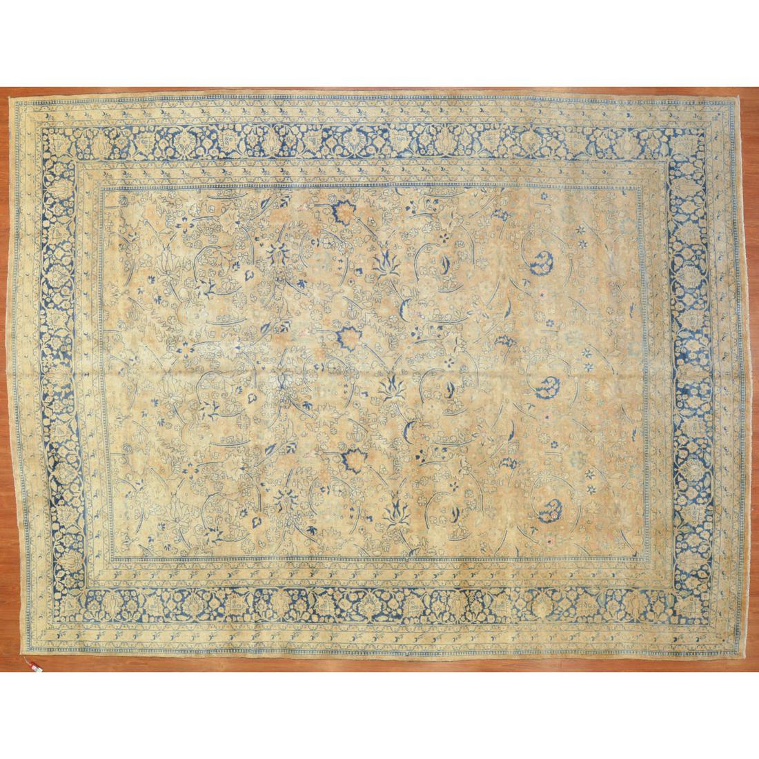 Antique Mashad Carpet, Persia, 10.3 x 13.4 (1 of 5)