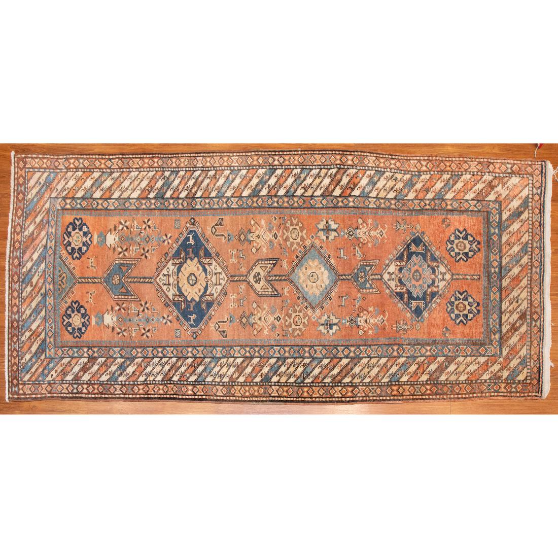 Antique Bakshaish Rug, Persia, 3.5 x 7.2 (1 of 5)