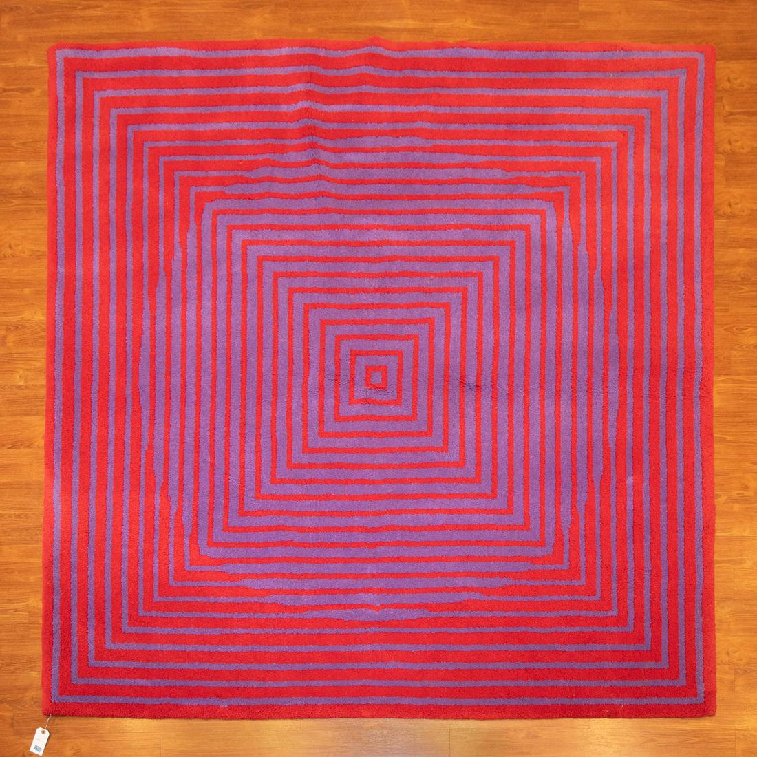 Victor Vasarely. "Beta," tapestry/carpet (1 of 5)