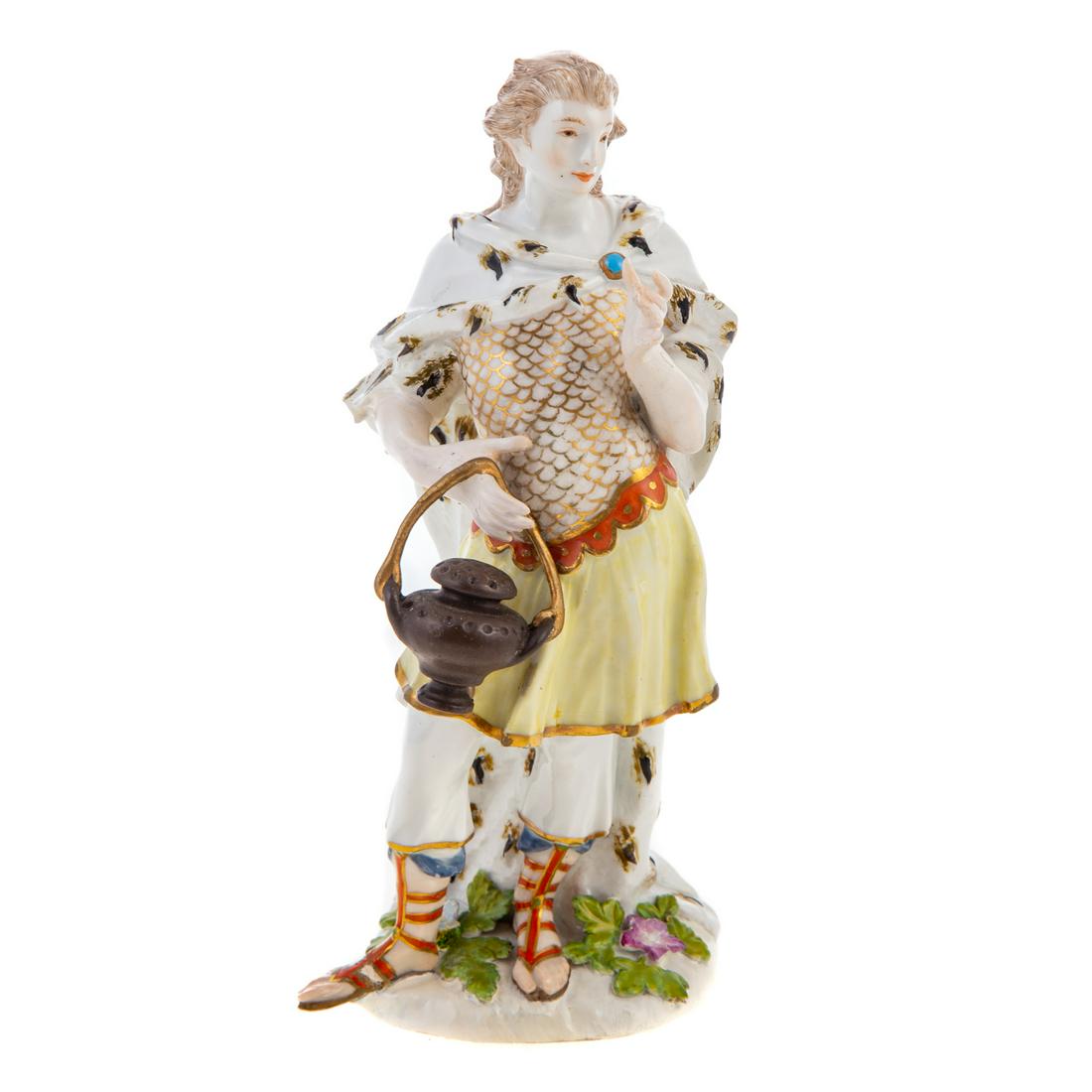 Meissen Porcelain Ancient Roman Soldier (1 of 5)