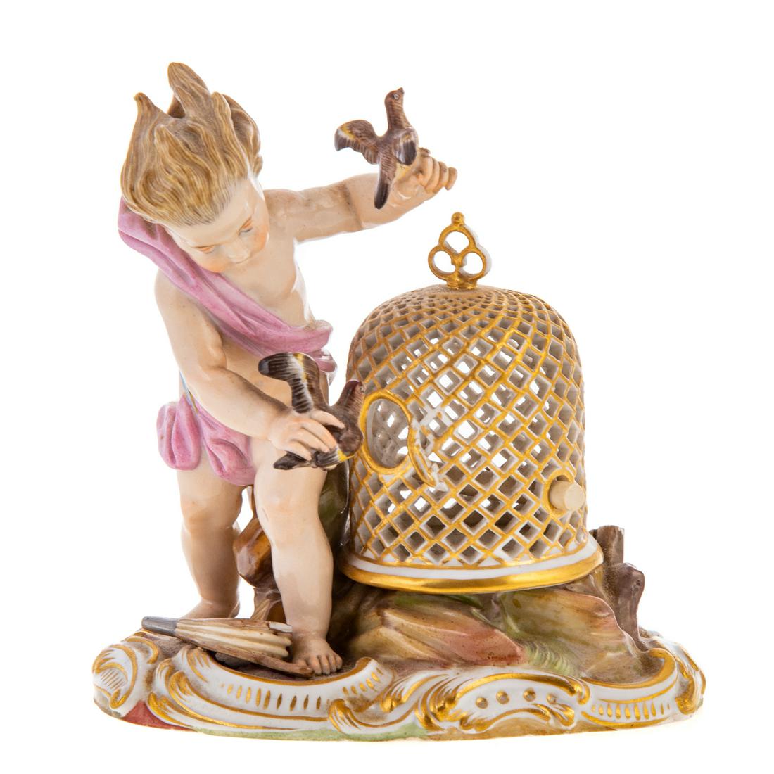 Meissen Porcelain, The Bird Catcher (1 of 5)