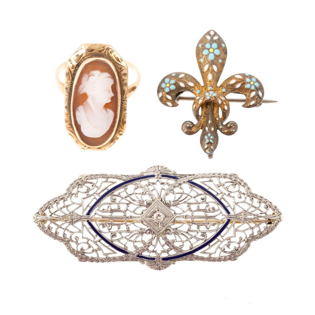 A Collection of Vintage Jewelry in 14K (1 of 11)