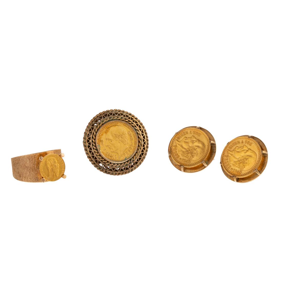 A Collection of Gold Coin Jewelry (1 of 10)