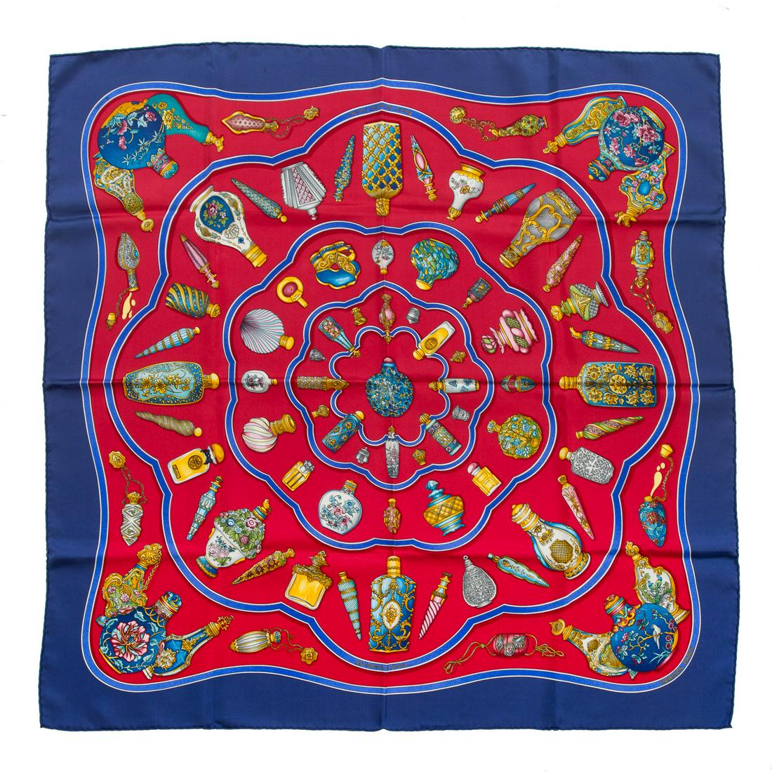 An Hermes "Qu'importe le Flacon" Scaf 90 (1 of 5)