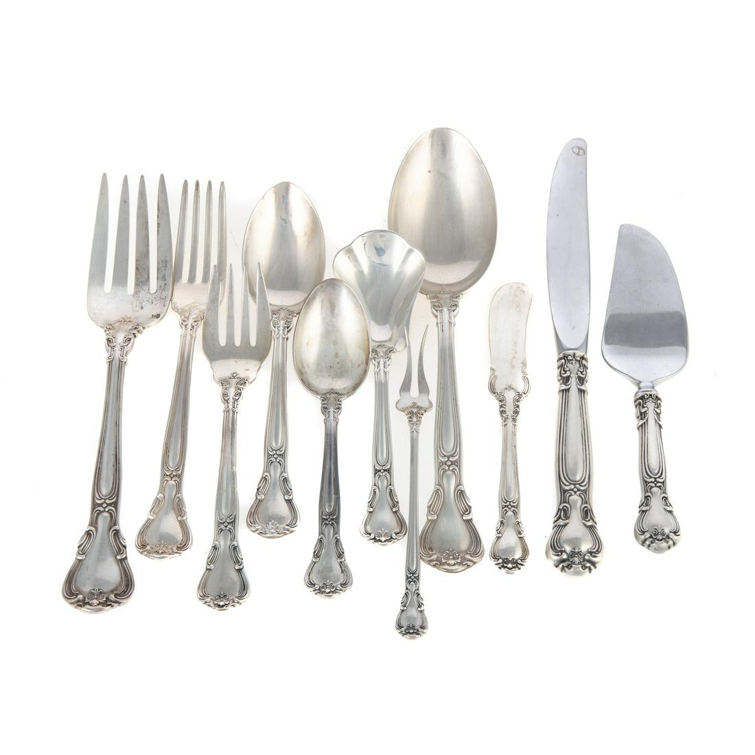 Gorham Sterling "Chantilly" Flatware Service (1 of 4)