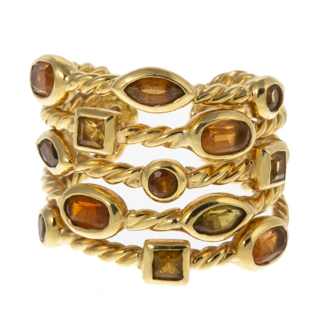 A David Yurman 18K Citrine "Confetti" Band (1 of 7)