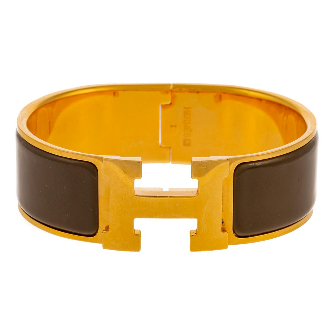 An Hermes Clic Clac H Bracelet (1 of 3)