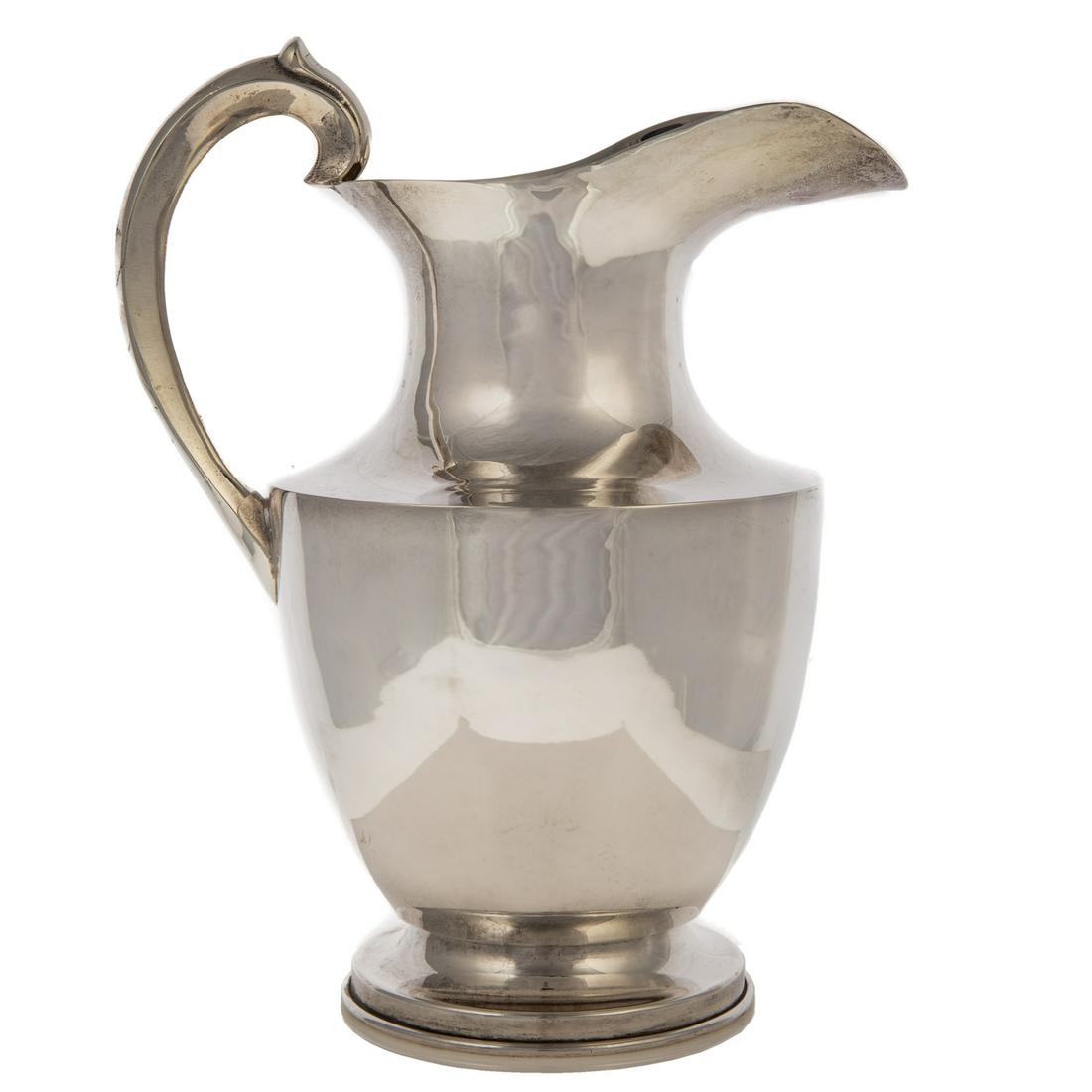Mexican Sterling Water Pitcher (1 of 3)