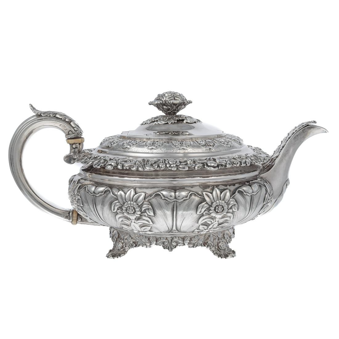 George IV Silver Teapot (1 of 6)