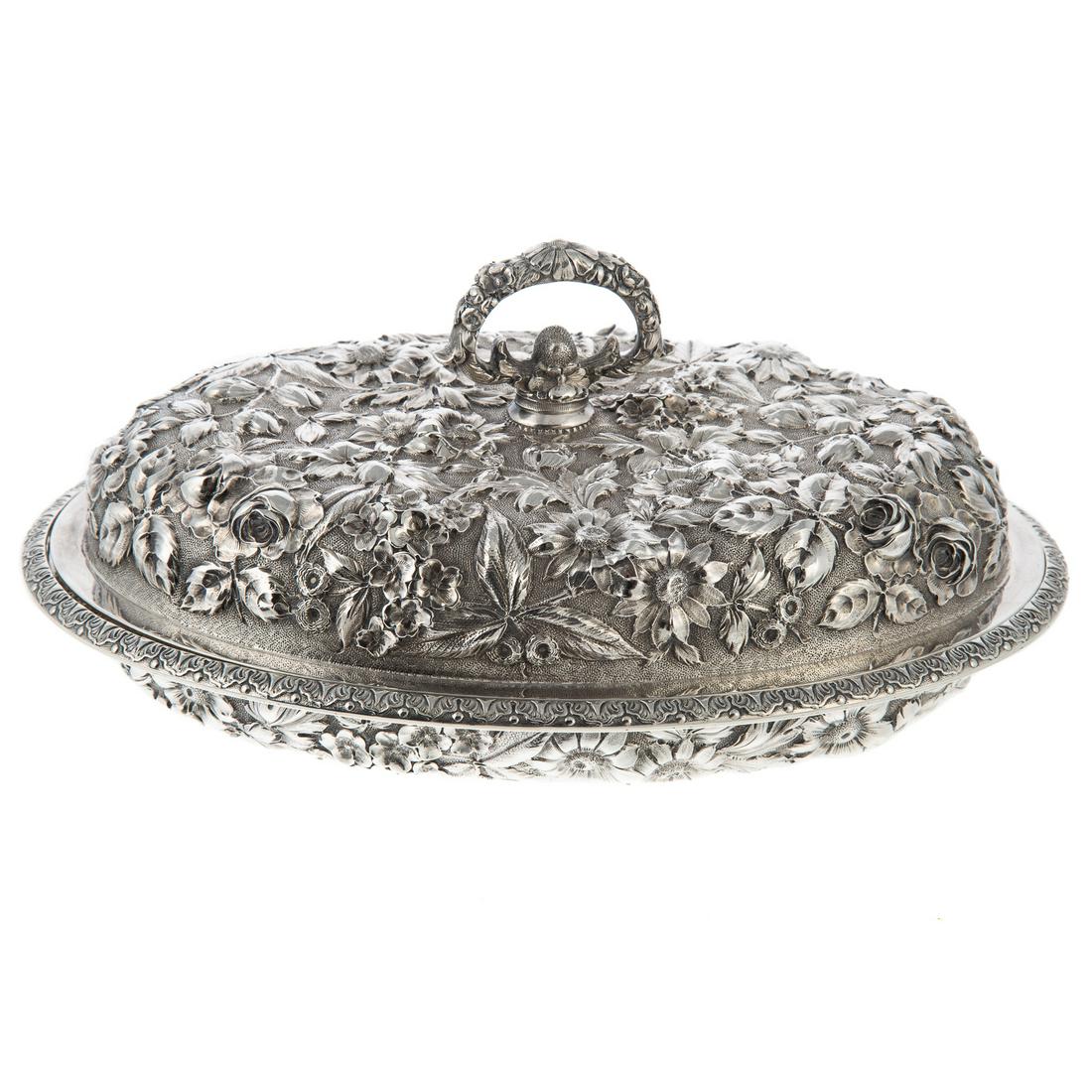 Jenkins & Jenkins Sterling Repousse Dish (1 of 5)