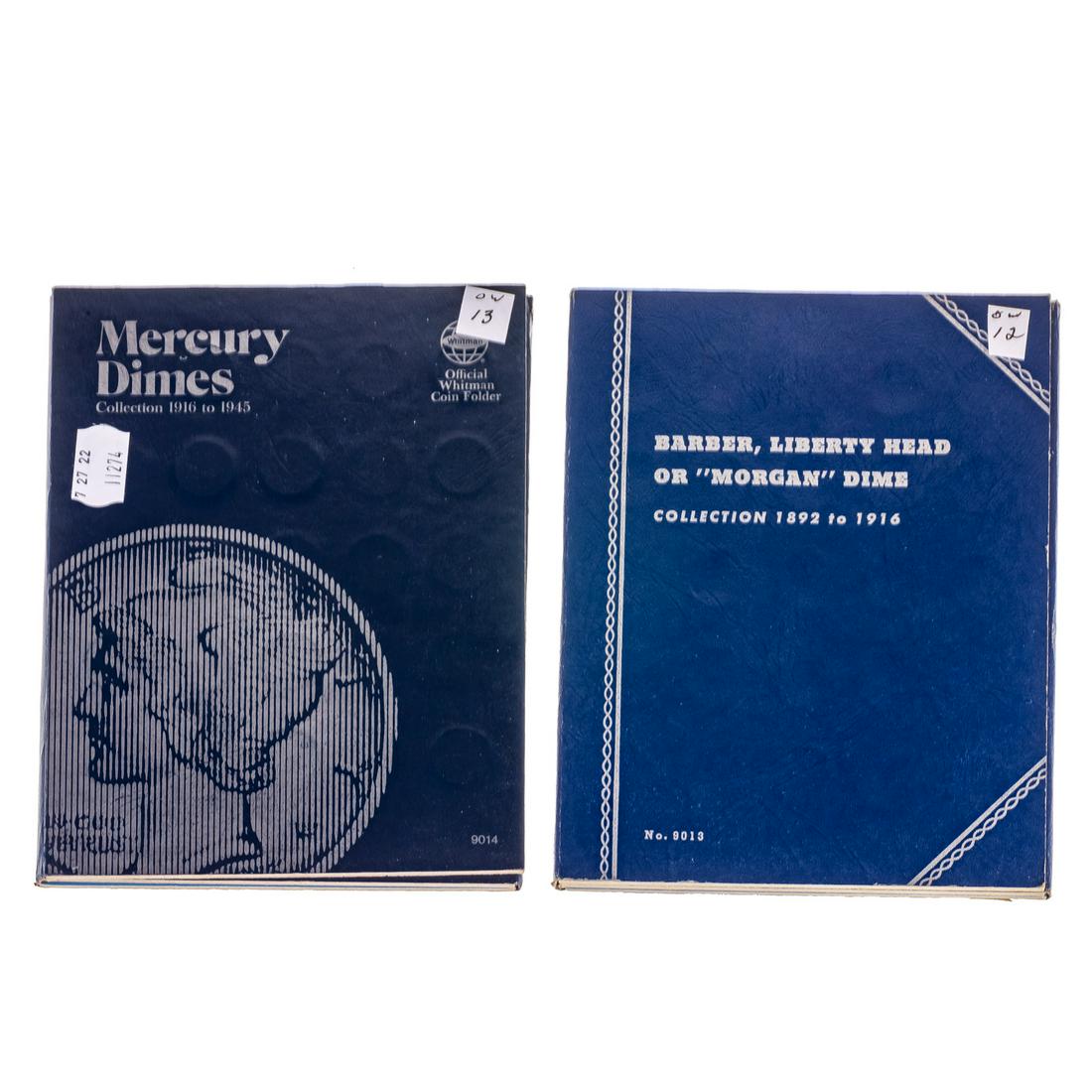 Mercury Dime Starter Set & Barber Dime Set (1 of 5)