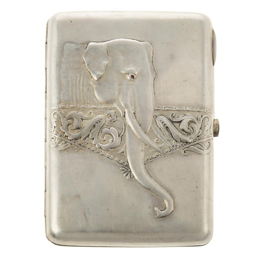 Russian Silver Cigarette Case (1 of 6)