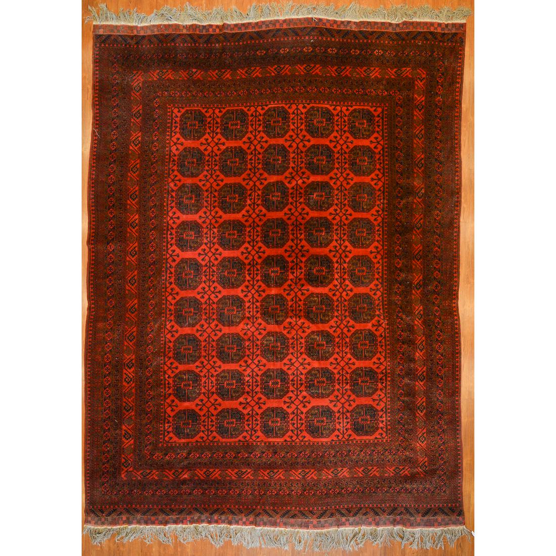 Bokhara Carpet, Afghanistan, 9.9 x 13.3 (1 of 6)