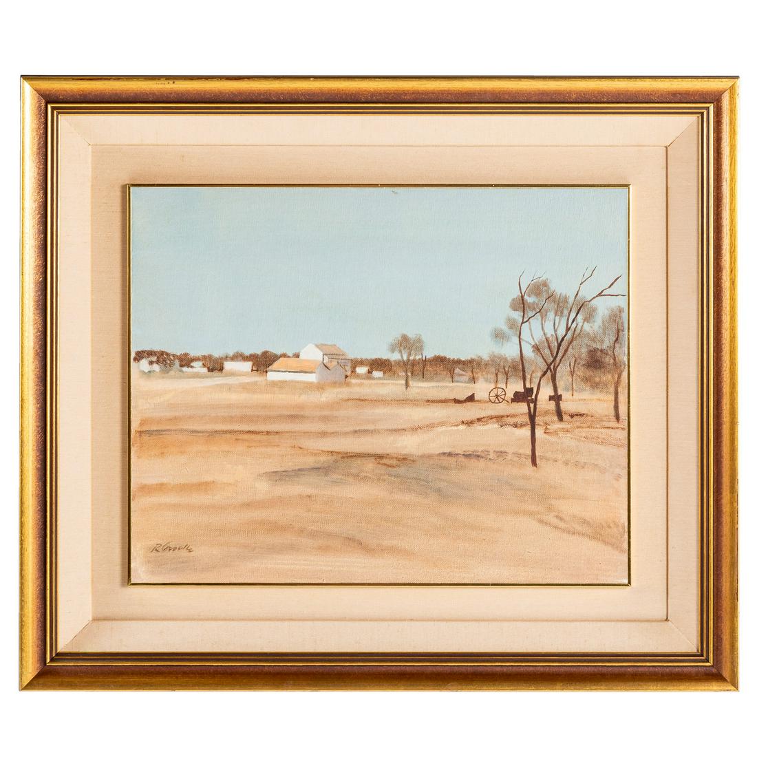 Ray Crooke. "Substation," oil (1 of 4)